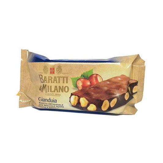 Cioccolato latte o extra fondente nocciolato 1858 Baratti e Milano