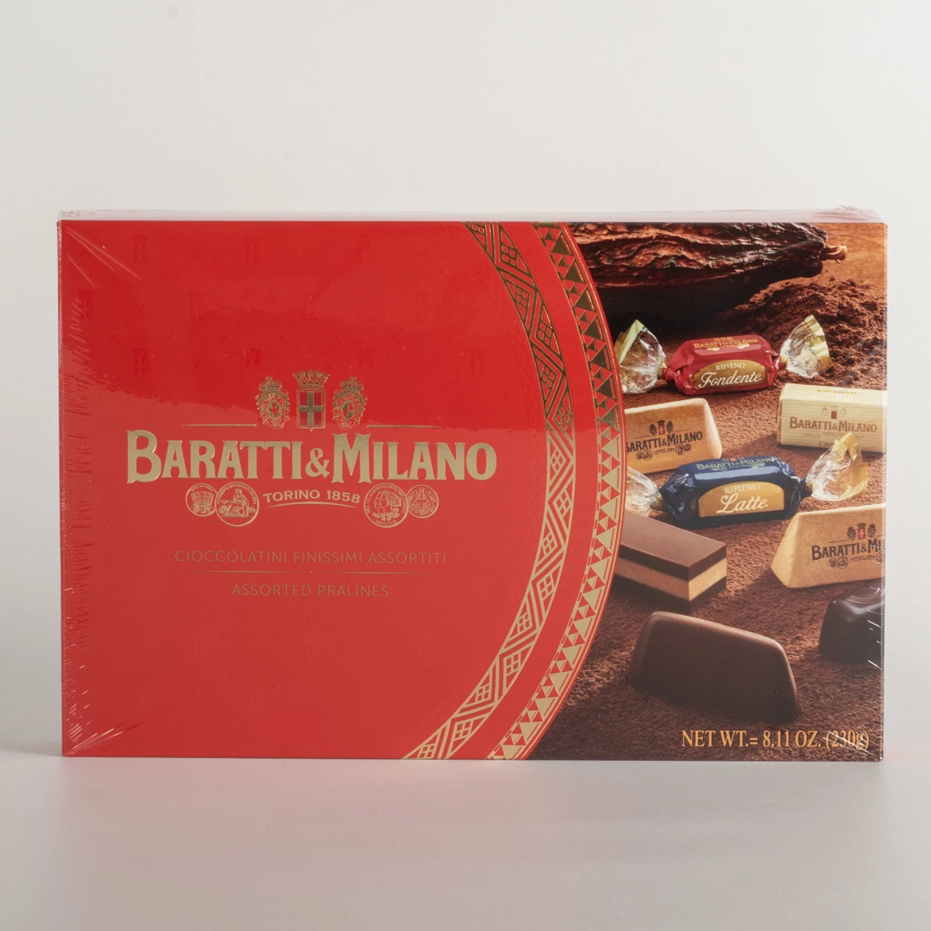 Confezione Cioccolatini Assortiti 230 gr  Baratti & Milano