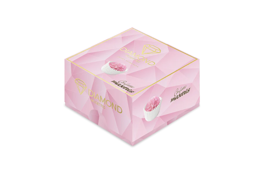 Vassoio DIAMOND Noisettes Rosa