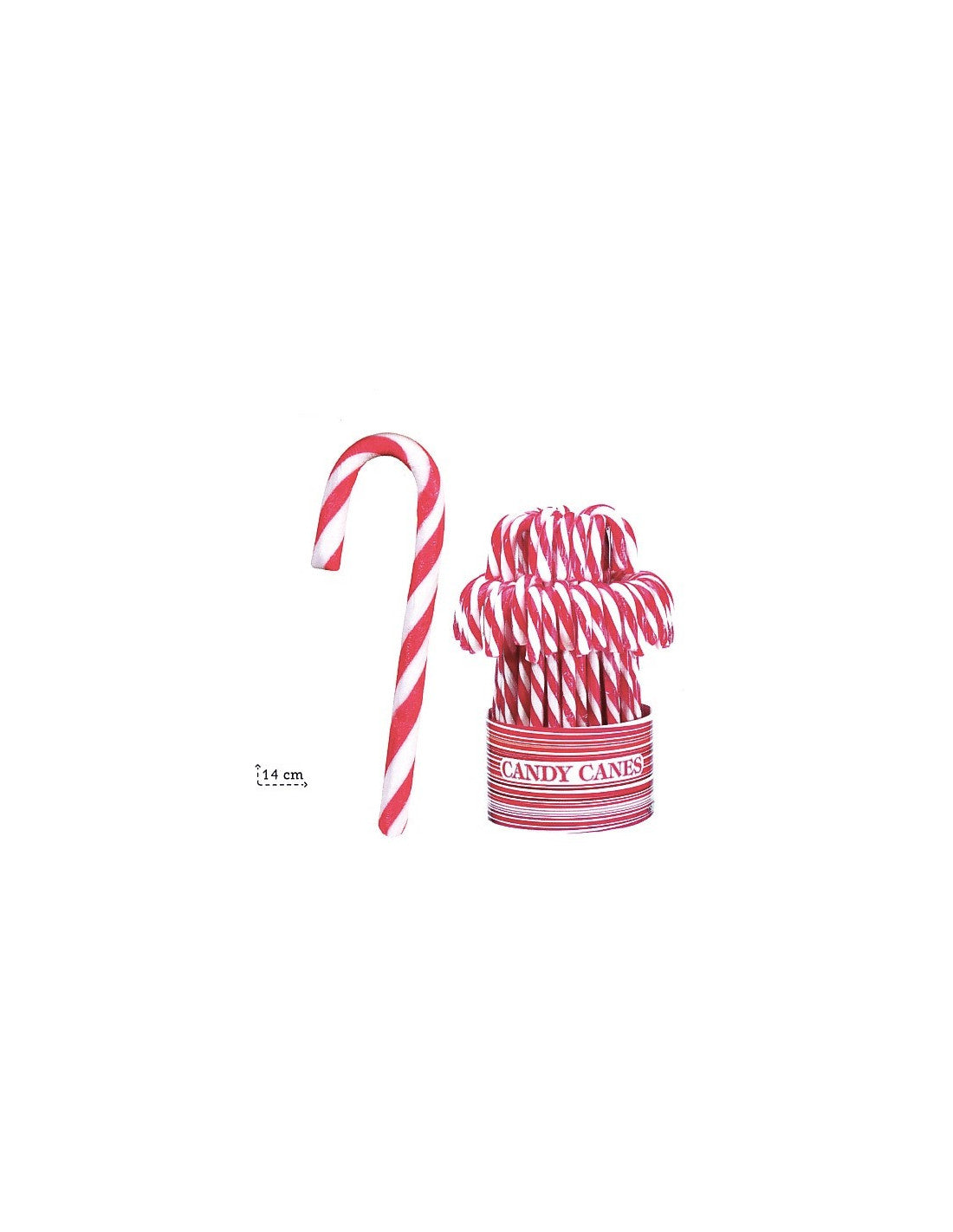 LECCA LECCA Candy Cane  Bianco Rosa - Rossini's