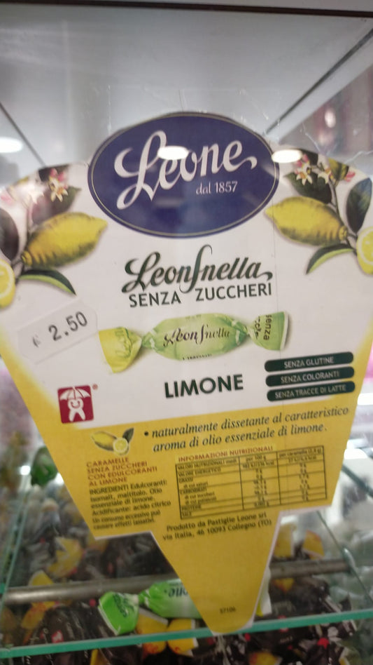 Leonsnella LIMONE - Pastiglie Leone - Sfuse