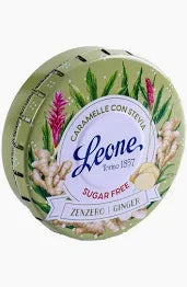 PASTIGLIE LEONE CARAMELLE GUSTO ZENZERO CON STEVIA, 30G